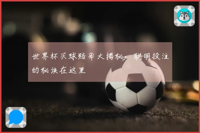 世界杯买球赔率大揭秘，聪明投注的秘诀在这里